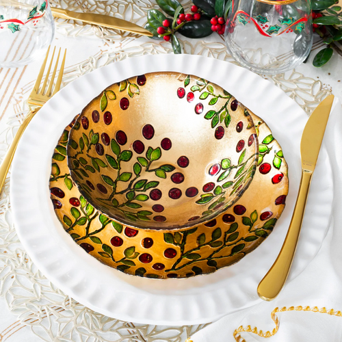 Cranberry Dinnerware